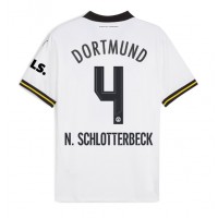 Maglia Calcio Borussia Dortmund Nico Schlotterbeck #4 Terza Divisa 2024-25 Manica Corta